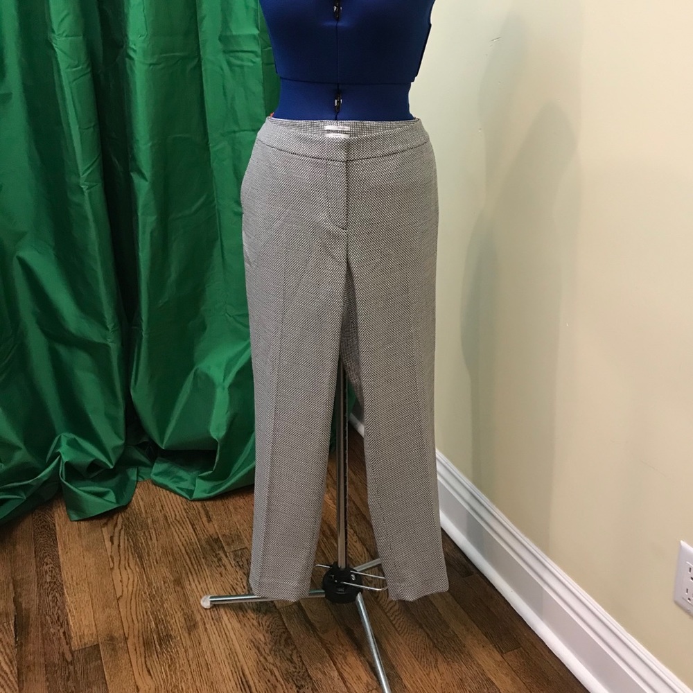 NWOT Halogen “Tailor Fit” Black and White Pants